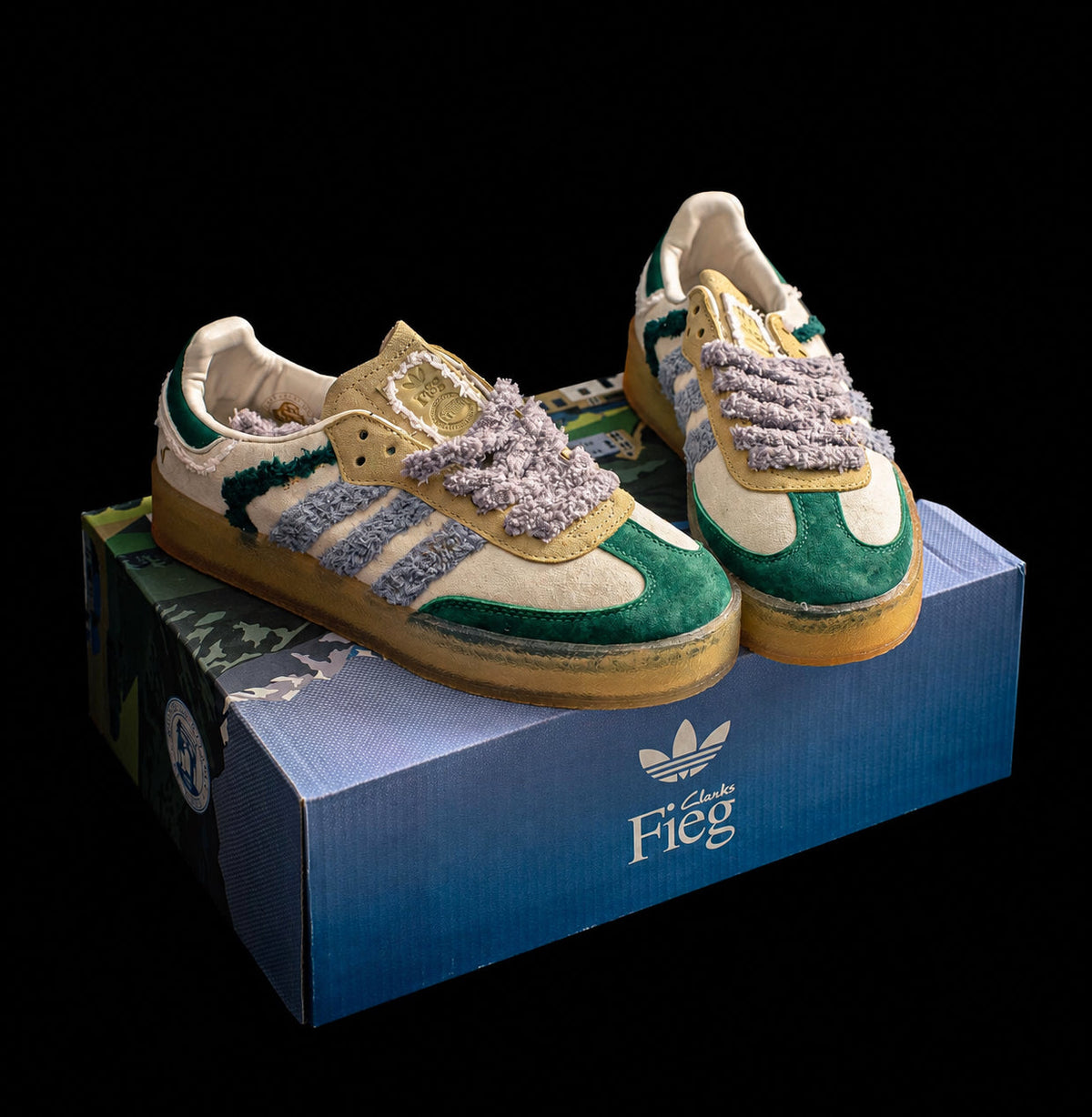 Samba x Clarks Fieg Verde