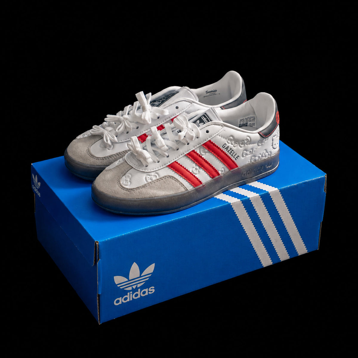 Gazelle Floral Blanca y Roja