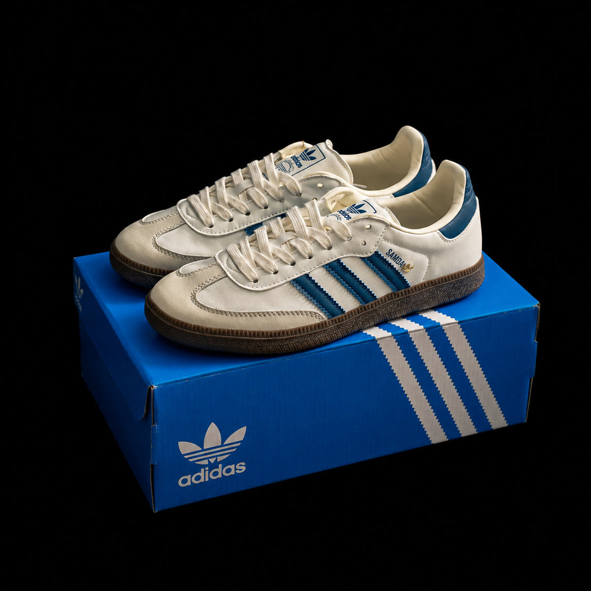 Samba Blanca y Azul