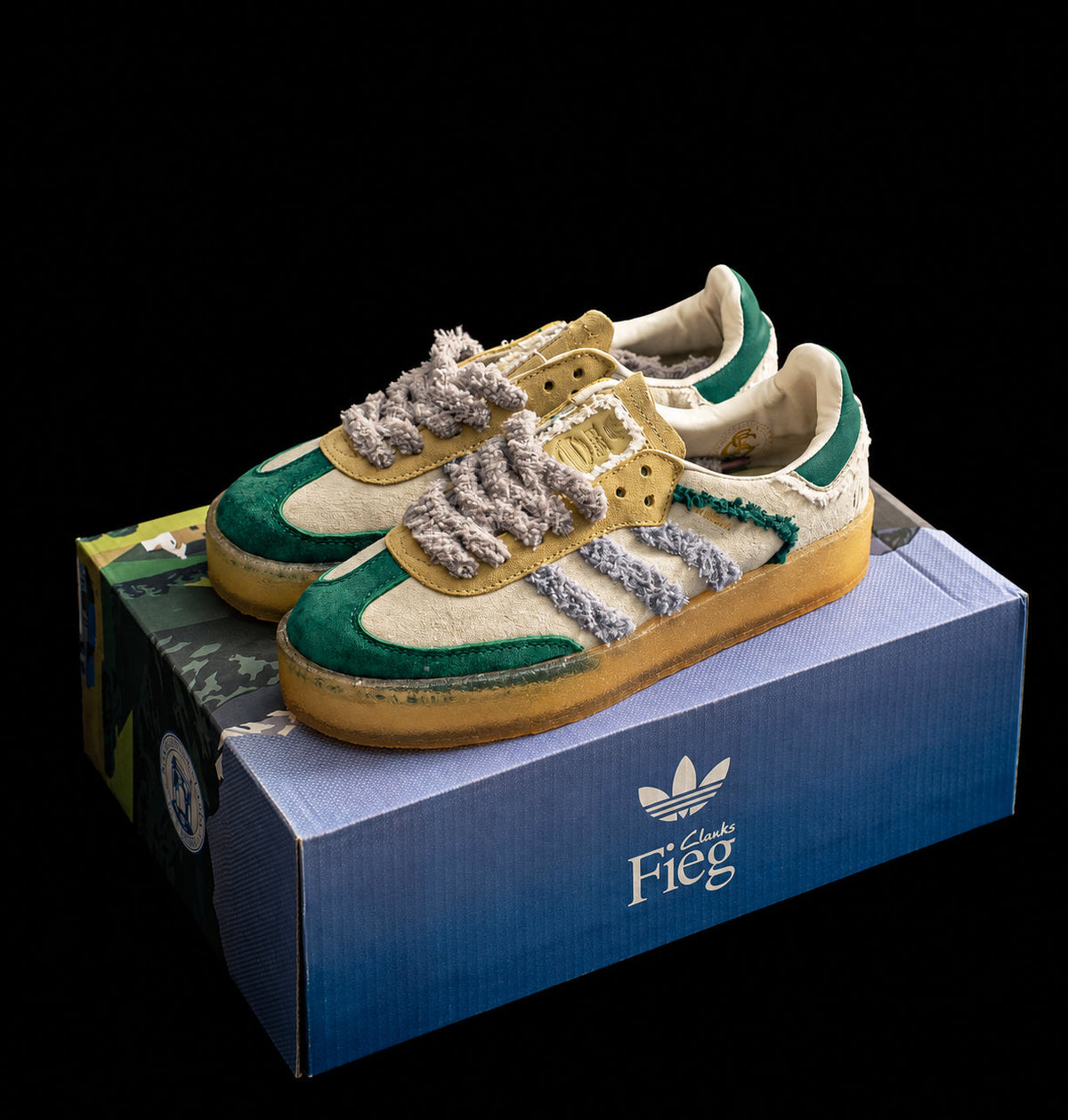Samba x Clarks Fieg Verde
