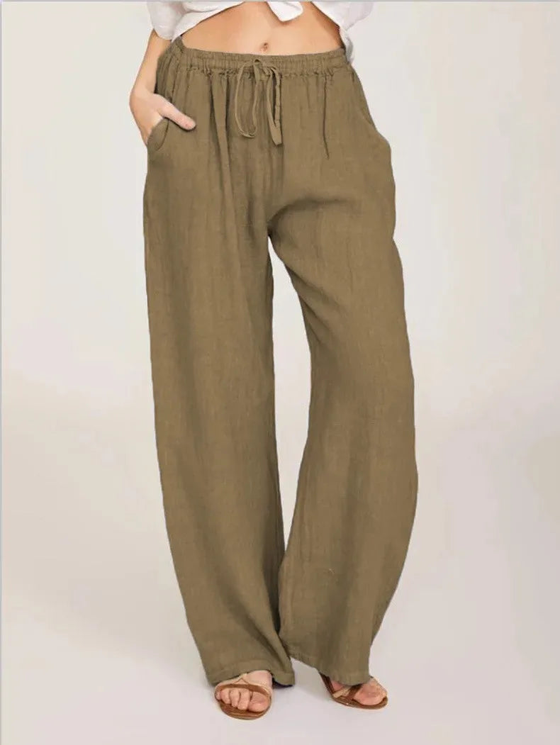 Women's Cotton Linen Pants