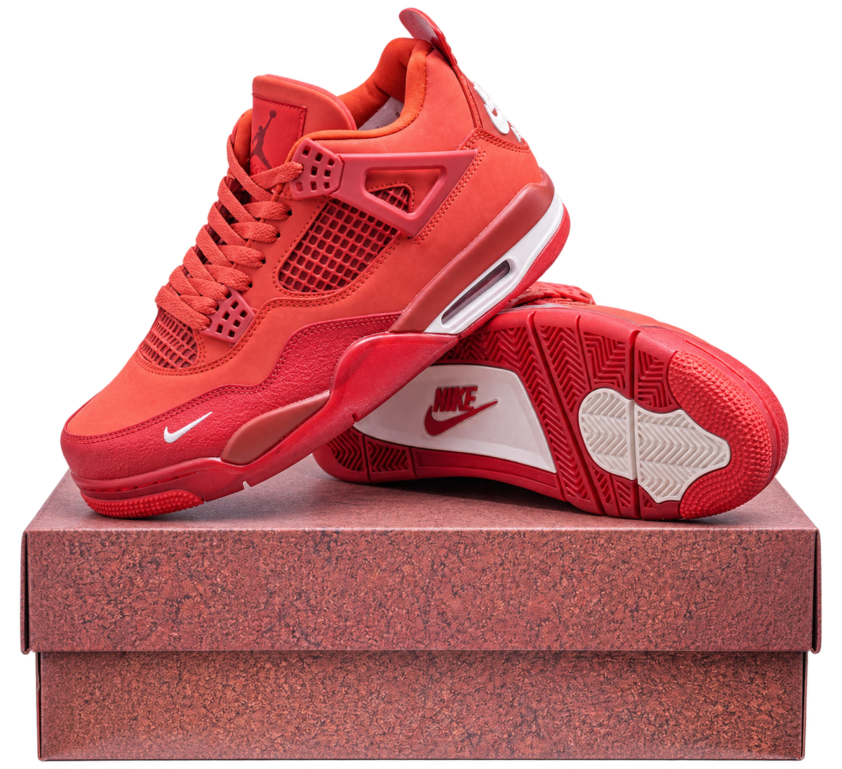 Silueta Retro 4 en rojo total