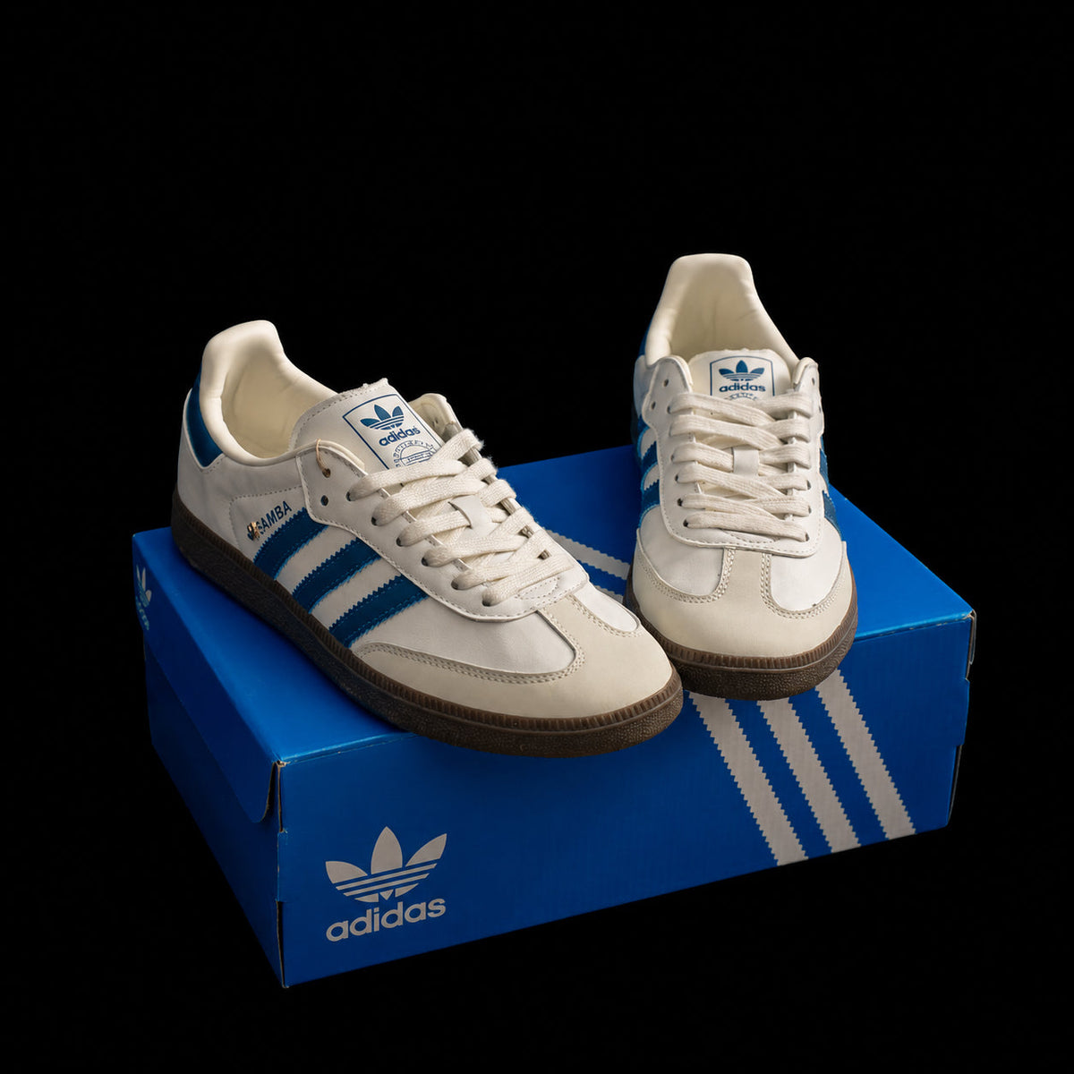 Samba Blanca y Azul