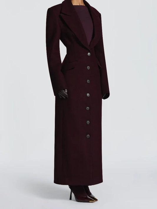 Women’s Slim Fit Long Coat