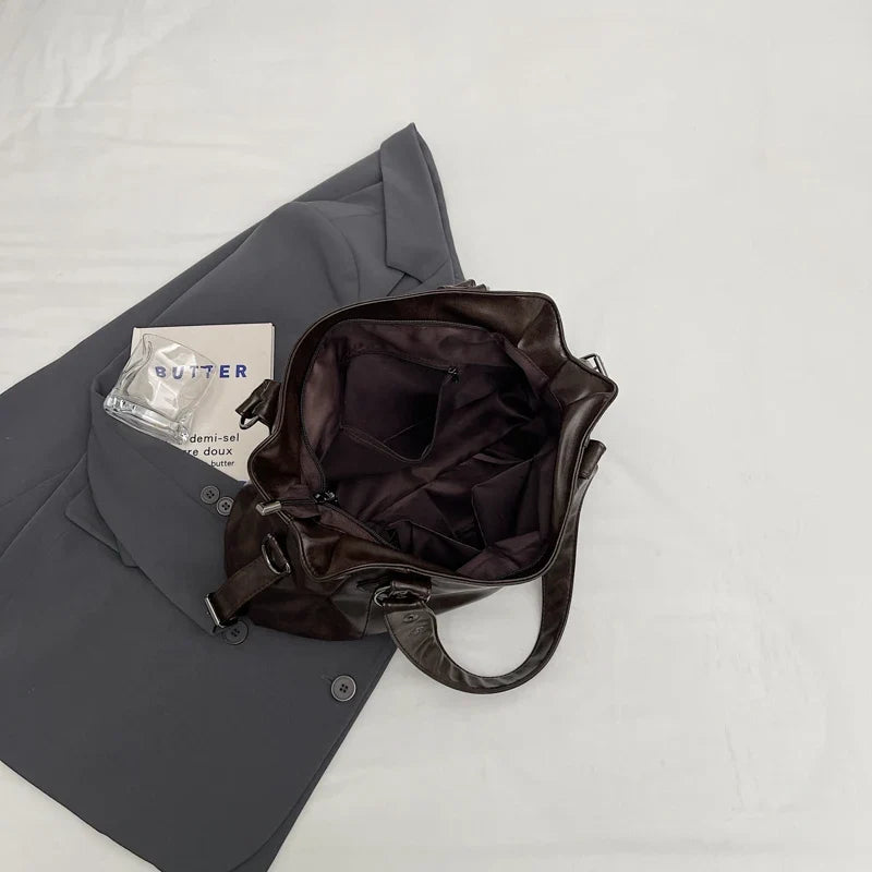 Women’s Retro PU Tote Bag