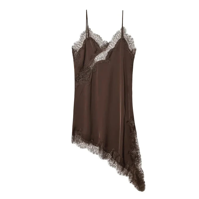 Lace Slip Mini Dress