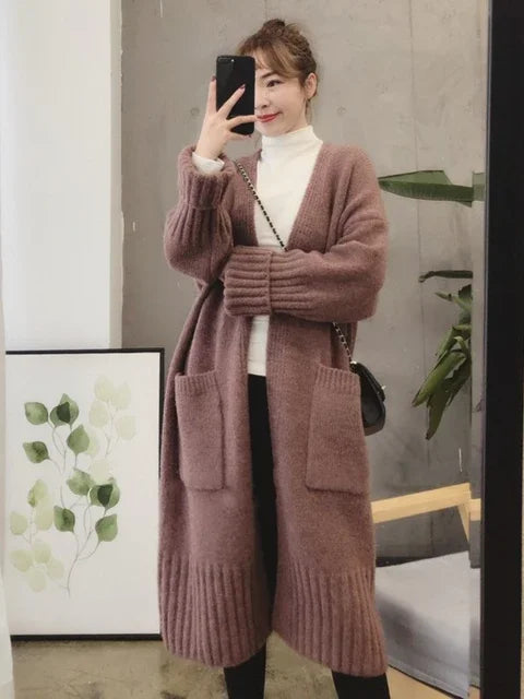 Women’s Long Knit Cardigan