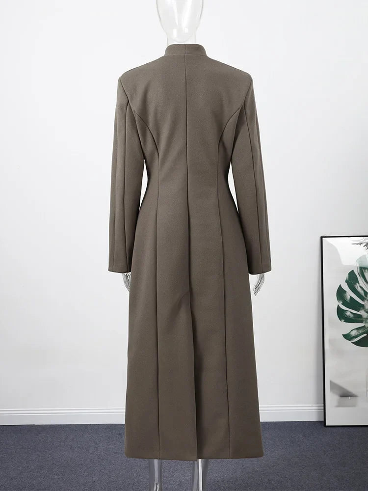 Women’s Slim Fit Long Coat