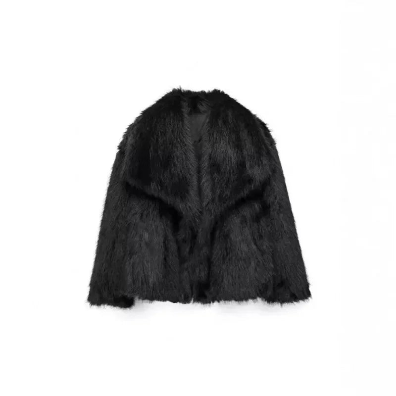 Women’s Luxury Faux Fur Coat