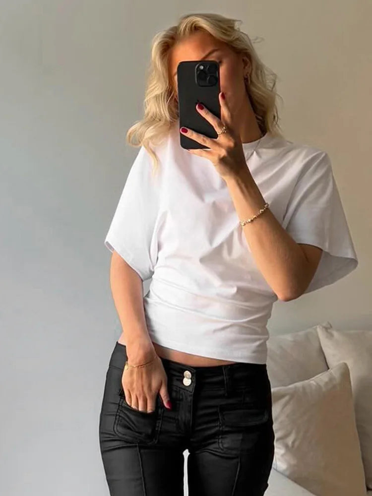 Casual Cropped T-shirt