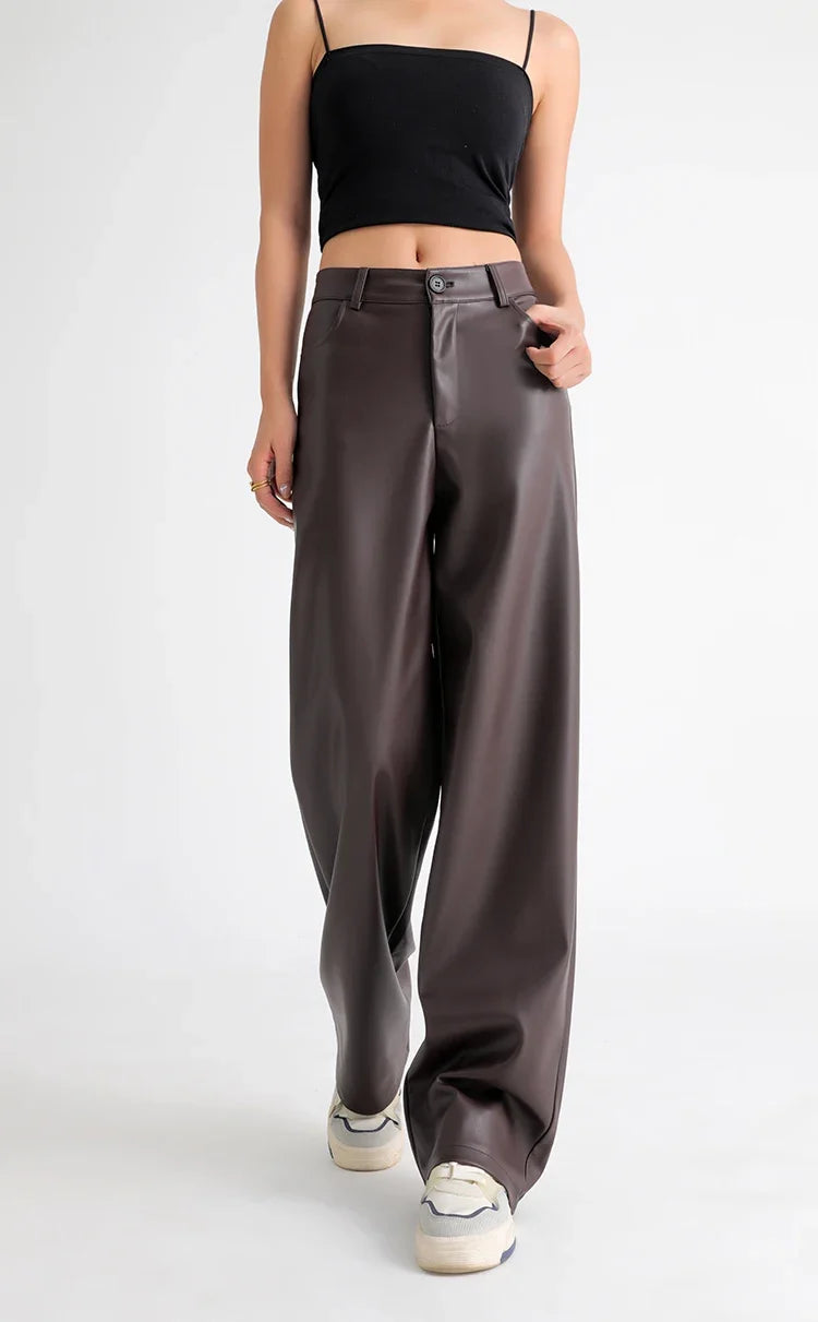 Fleece Wide Leg Pants