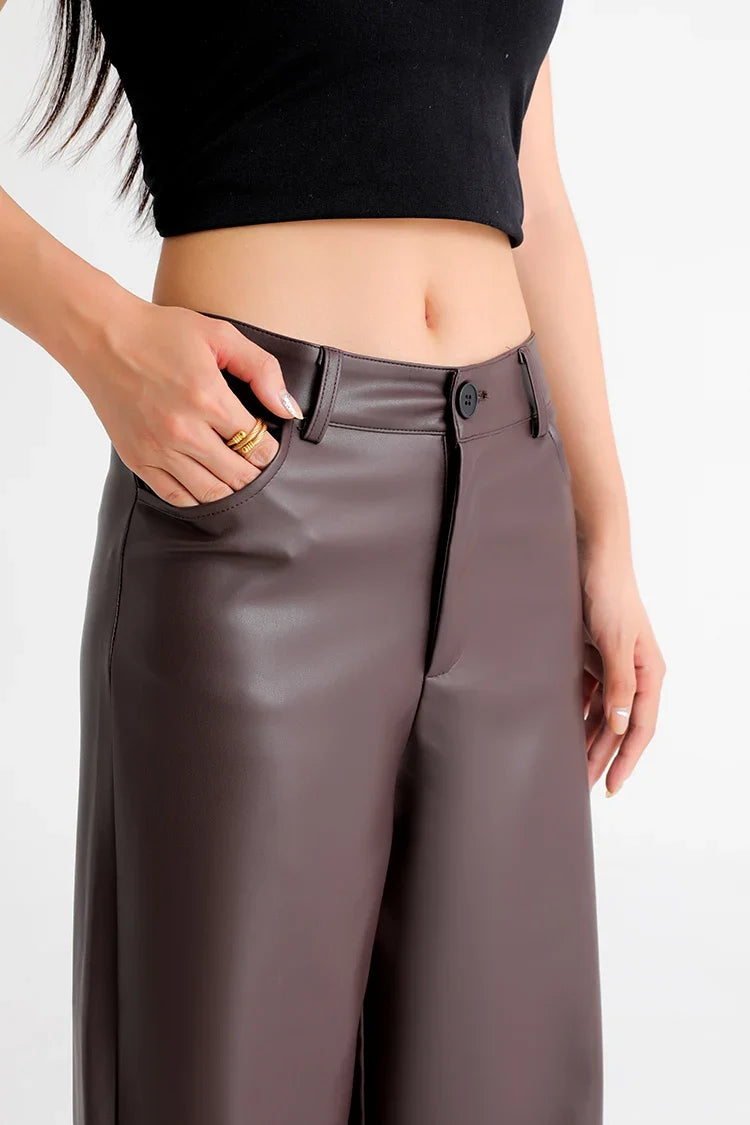 Fleece Wide Leg Pants