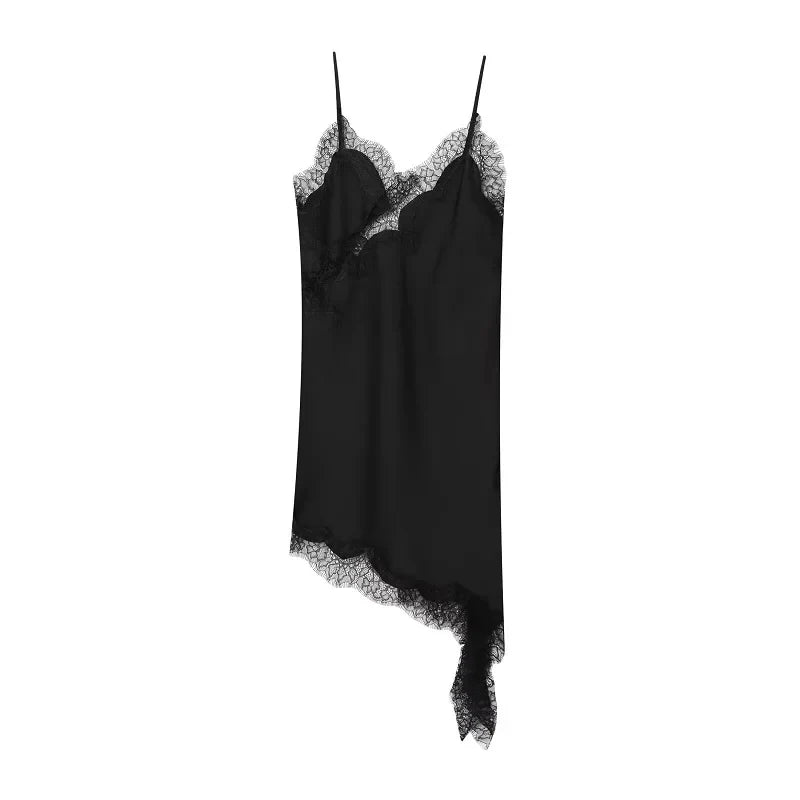 Lace Slip Mini Dress