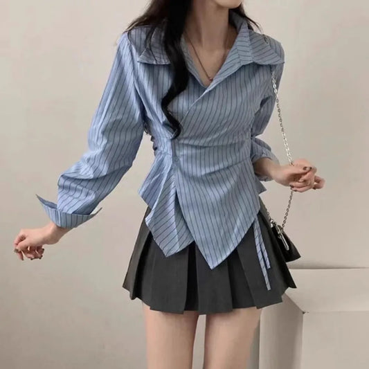 Amelia Classic Stripe Shirt
