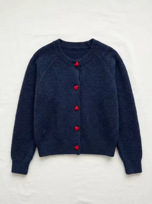 Ava Wool Knit Cardigan