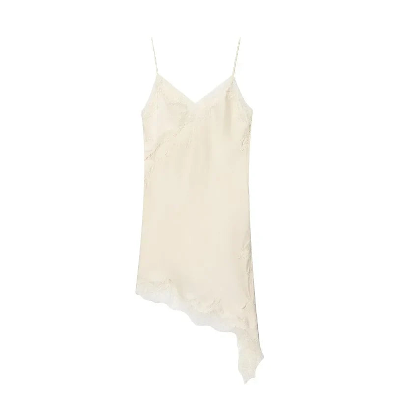 Lace Slip Mini Dress
