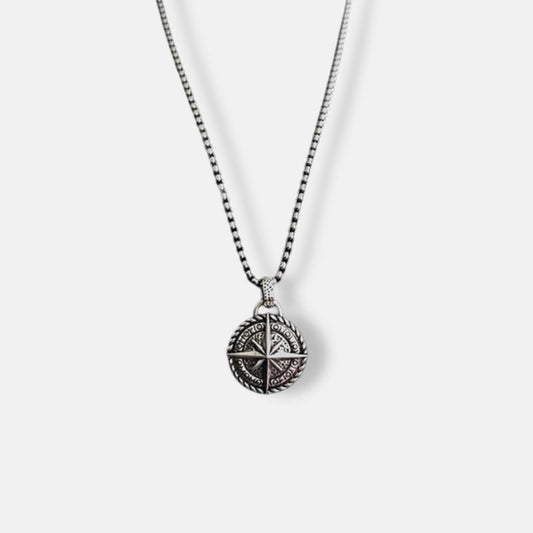 Vintage Stainless Steel Necklace Men